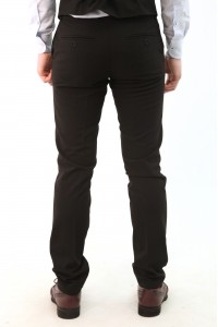 Чёрные мужские брюки кэжуал 2106Б (NORMA-552)