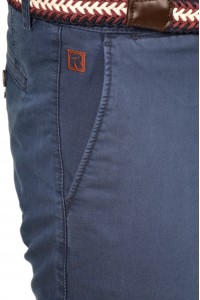 Синие мужские брюки чинос casual BANKO (NAVI)