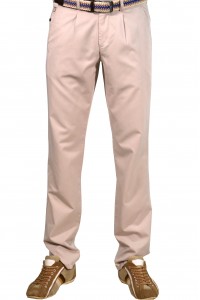 Бежевые мужские брюки чинос casual CINAR (BEIGE)