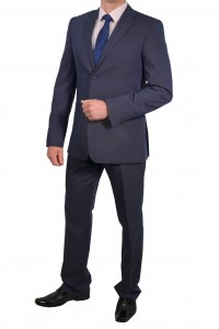Тёмно-синий мужской классический костюм 695 (OSKAR-SUD2KR)