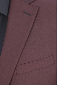 Бордовый мужской костюм 691 (HONEY-ITUV5BN552)