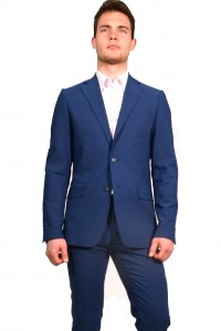 Синий мужской классический костюм 821 (VEMAX-168550)