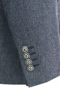 Cерый мужской пиджак под джинсы 906 (DORIAN-168)