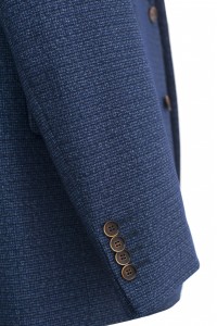 Синий мужской пиджак под джинсы 907 (LUKE-1682)