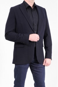 Чёрный мужской пиджак  912 (1923-1682)