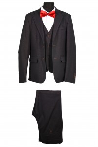 Тёмно-коричневый школьный пиджак детский - Д 2003П (RODNEY)