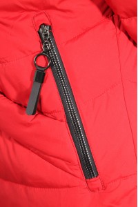 Красная женская зимняя куртка 033480N21C ЦВ.36