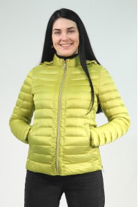 Жёлтая женская демисезонная куртка 720720N11C-1 ЦВ.29